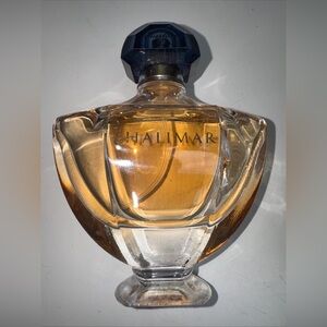 Guerlain SHalimar Eau de Parfum 3 ounces almost full Bottle rare Vintage!